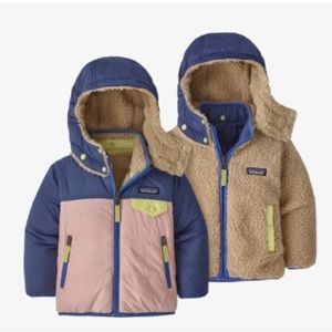 Patagonia Baby Reversible Tribbles Hoody - 3-6 months old